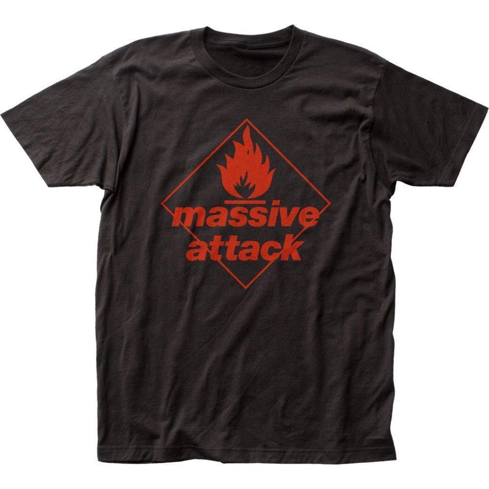 Massive Attack Blue Lines Mens T Shirt Black Ma01